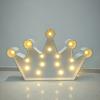 1 шт. 66 см 3D Корона Пенокартон с Белым/Теплым Светом Цифровая Световая Модель Подходит для Вечеринок по Случаю Дня Рождения, Юбилейных Украшений Детский Подарок