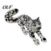 Articulated Snow Leopard Toy 3D Printed Fidget Toy, Figure, Realistic Wildlife Desk Decor with Movable Joints, Educational Animal for Boys Stress