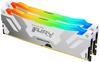 Kingston FURY Настольный ПК Белый DDR5 16 ГБ x Kingston FURY Renegade RGB CL38 RGB LED Память, 7200 МТ/с, 2, KF572C38RWAK2-32,