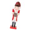 36cm Wooden Nutcracker Ornament Handpainted Scene Layout Accessories Party Favors Christmas Desktop Decoration Nutcracker Crafts