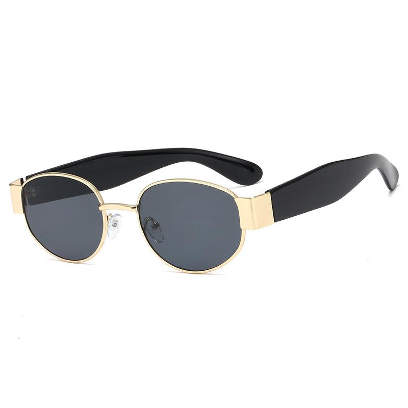 European American Style Sunglasses For Women Oval Shape Hip Hop Sun Glasses Women Fashion Stylish Sunglasses Man