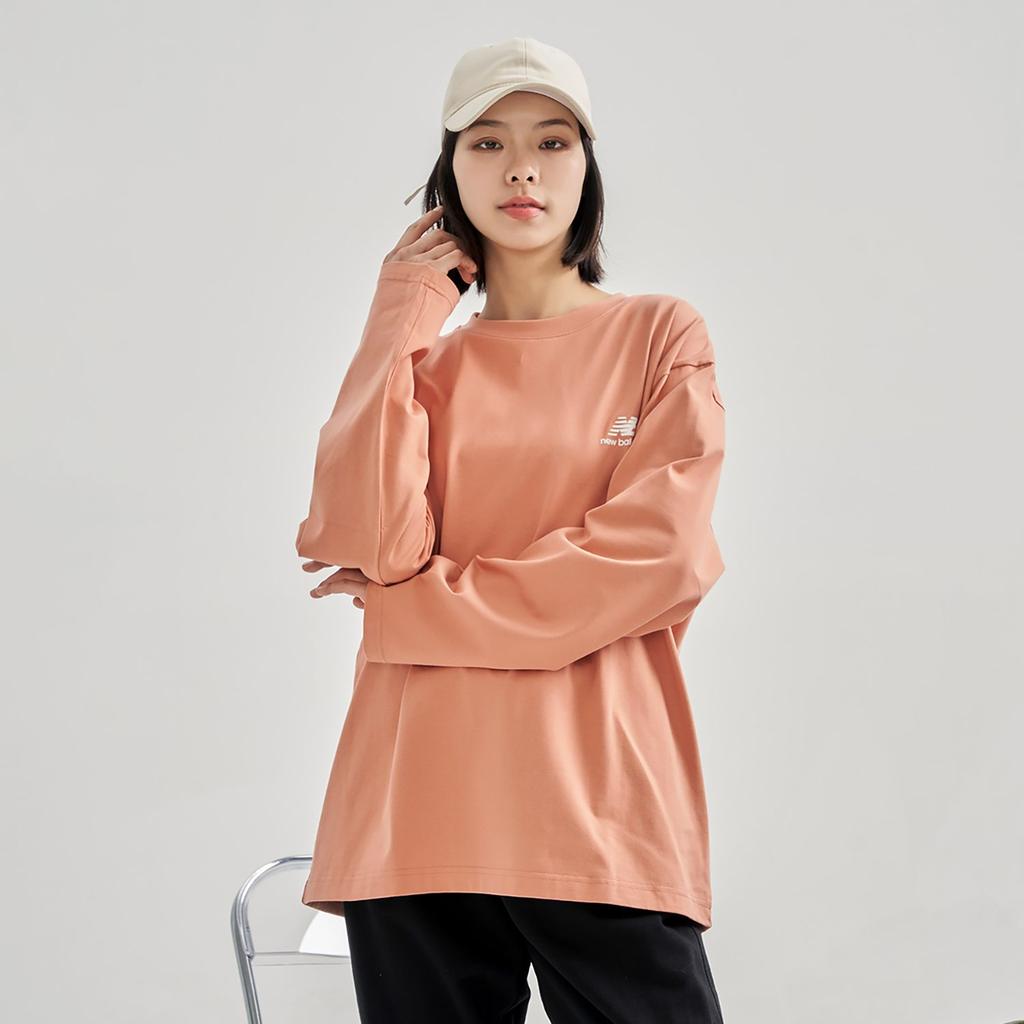 New Balance Футболка Унисекс Оранжево-Красная AMT31329-SCE
