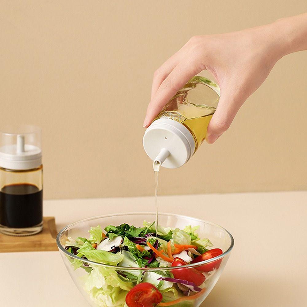 3.38oz Cruet Pourer Glass Condiment Container Leakproof Oil Dispenser Kitchen