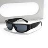 One-Piece Sunglasses Futuristic Hip-Hop Niche Sunglasses Punk Wear Street Photography Men And Women