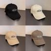 Embroidery Letter Simple Pattern Neutral Casual Baseball Cap For Daily Use