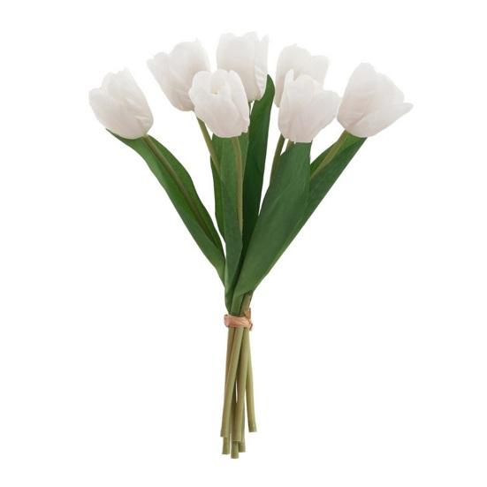 7 шт. имитация тюльпанов, реалистичный красивый искусственный букет цветов для украшения дома, свадьбы, вечеринки