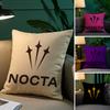 Nocta Fashion Роскошная наволочка N-NoctaS-S Наволочка против пылевых клещей Невидимая молния Шелковистый короткий плюш Чехол для диванной подушки