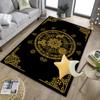 Heroic Legend Crest Office Rug Chair Mat, Game Carpet, Suitable for Front Door, Bedroom, Living Room, Desk, Holiday Gift