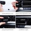 AABJB1 For Kia GT LINE Logo Ceed Kona K5 Sportage Stinger K3 K2 Emblem Car Air Outlet Aromatherapy Atmosphere Light LED Air Freshener