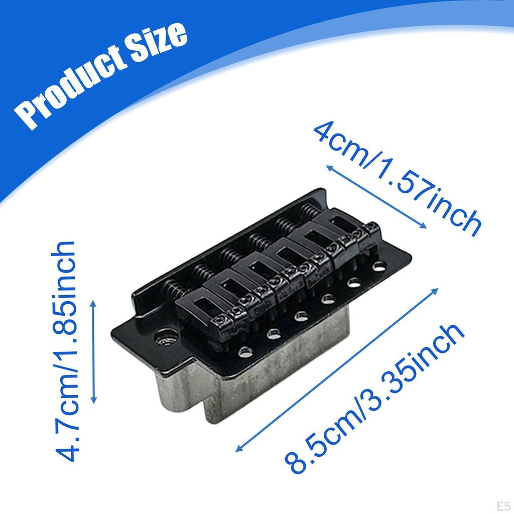 6-струнный электрический гитарный тремоло бридж Сверхмощный аксессуар для выступления и ремонта