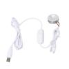 2pcs 5V USB Mini Spotlights 6.6ft Cable Dimmable Small Spot Lights 100-110lm USB Powered LED Display Lights Entryways