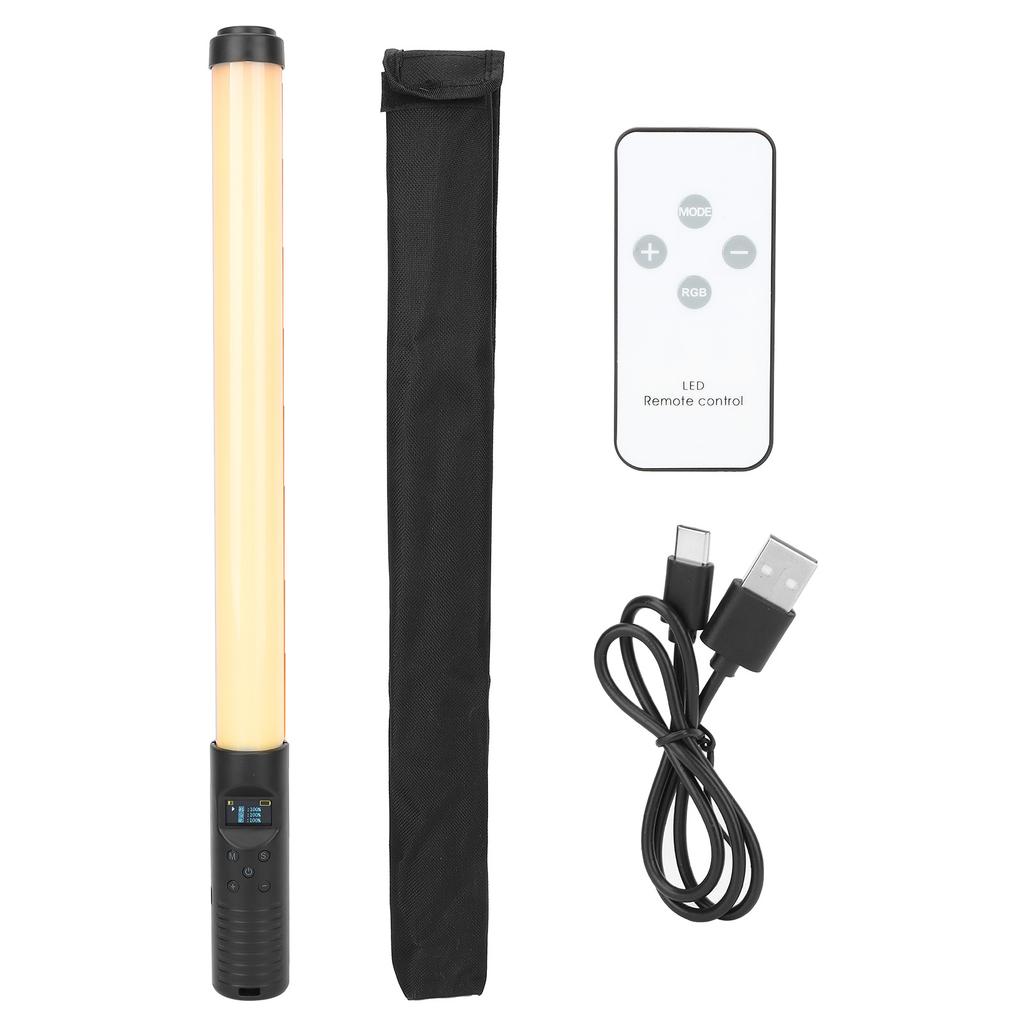 Portable LED Photography Light Wand Handheld Lamp for Live Video Photography Shooting