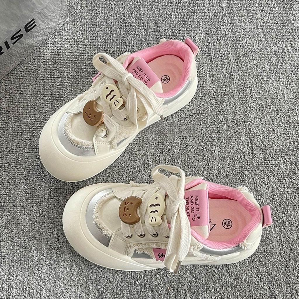 Женские туфли на толстой подошве весна и лето новая ниша дешевые универсальные туфли хлебные туфли