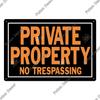 Putuo Decor No Trespassing Tin Signs Warning Plaque Metal Video Surveillance Wall Art Poster Plate Yard Iron Painting Stickers