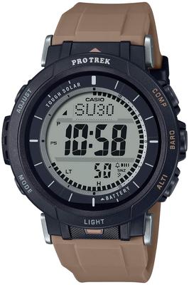 Мужские солнечные часы Casio Pro Trek коричневые PRG-30-5JF