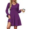 Women's Fashion Casual Long Sleeve Dresses