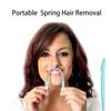 Facial Hair Remover Spring,Threading Hair Removal Removes Hair ,Epilator Stick and Eyebrow Shaping Razor,Cleaning Epilator Stick Beauty Tool