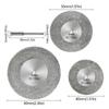2 шт./комплект Прочный Диск для Сухого/Влажного Шлифования Металла 40/50/60 мм Алмазное Шлифовальное Колесо Маленькие Абразивные Диски Аксессуары для Вращательного Инструмента