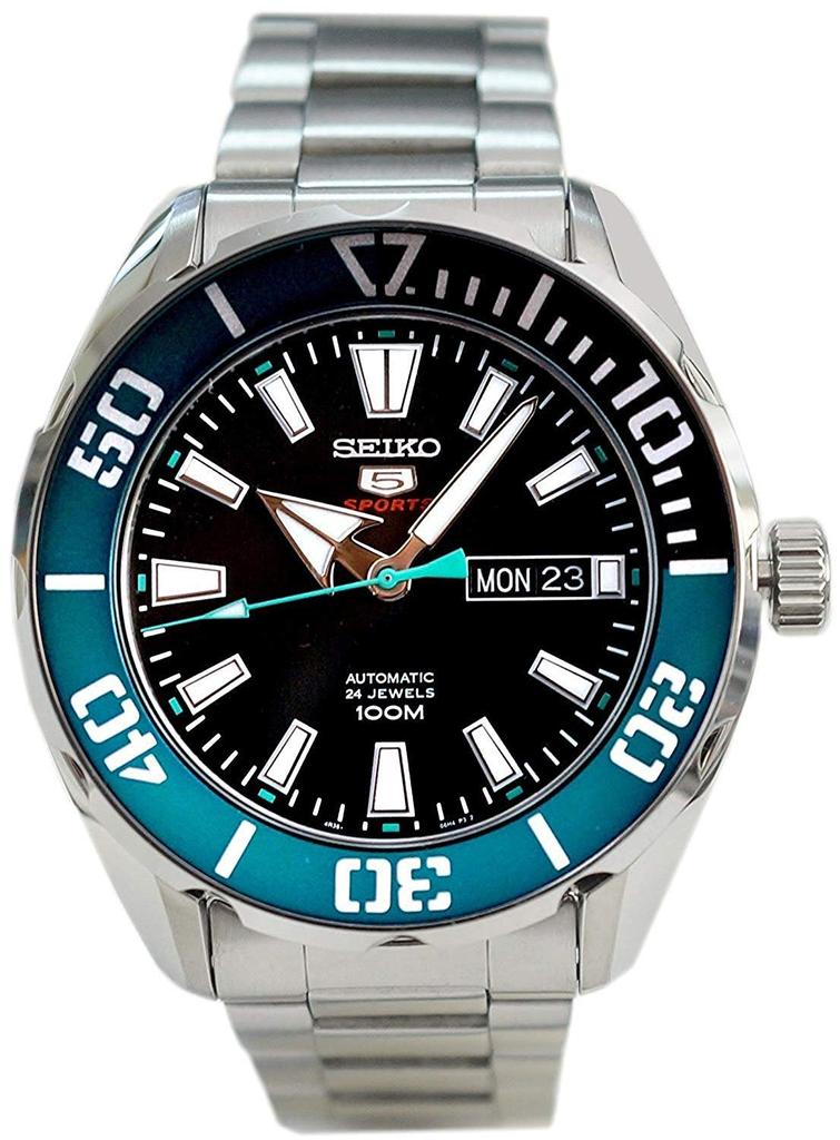 Seiko 5 Спортивные Автоматические Наручные Часы SRPC53K1 Водонепроницаемость 100М Мужские