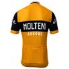 НОВАЯ 4 Стиля Черный/Оранжевый Веломайка MOLTENI с Коротким Рукавом для Шоссейного Велоспорта Ретро Велосипедная Одежда Одежда для MTB Велосипеда Полная Молния