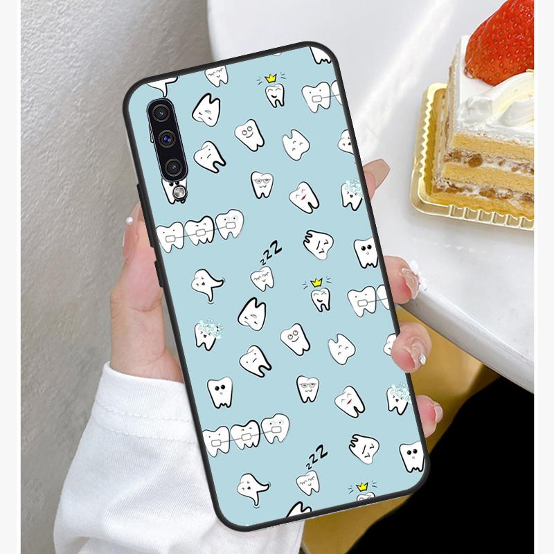 Чехол для стоматолога и медсестры для Samsung A12 A32 A42 A52 A72 A52S A03S A21S A11 A31 A51 A71 A10 A50 A70 с полным покрытием