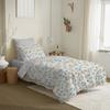 Complete Reversible Duvet Cover Pack for 90 X 190 Cm Bed Tanya Cyan
