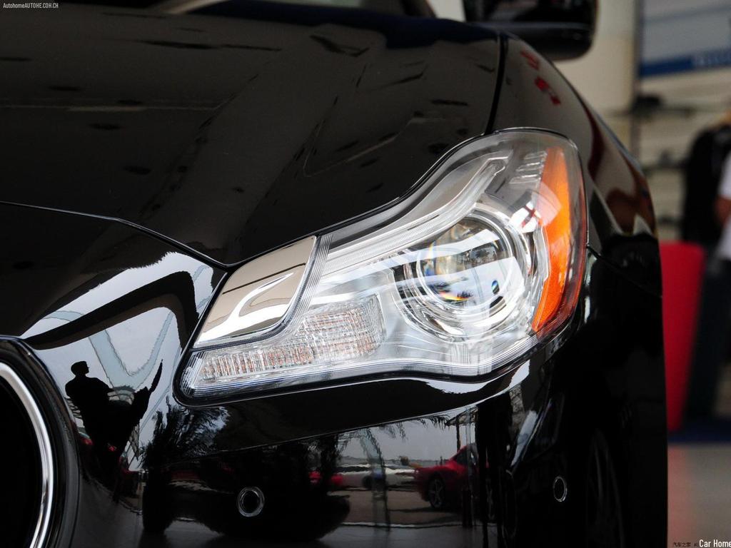 Maserati Quattroporte 13-17 Rear Headlight Base Black Shell