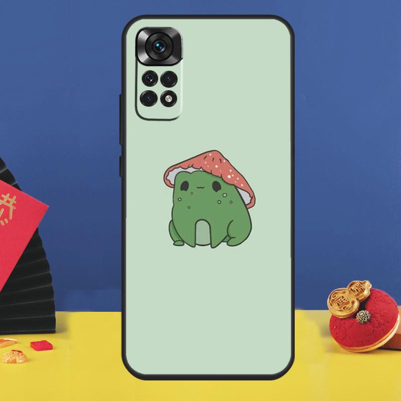 Милый Чехол-Лягушка для Телефона Xiaomi Redmi Note 11 Pro Note 10 Pro 12 8 9 Pro 9S 10S 11S 12C 9C 10C Funda