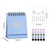 English Calendar Monthly Calendar with Sticker Desktop Calendar Premium Desk Flip Calendar  Home