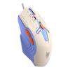 Silver Fox H6 Wired Gaming Mouse - Three-Color Mecha Style for Home and Office Use