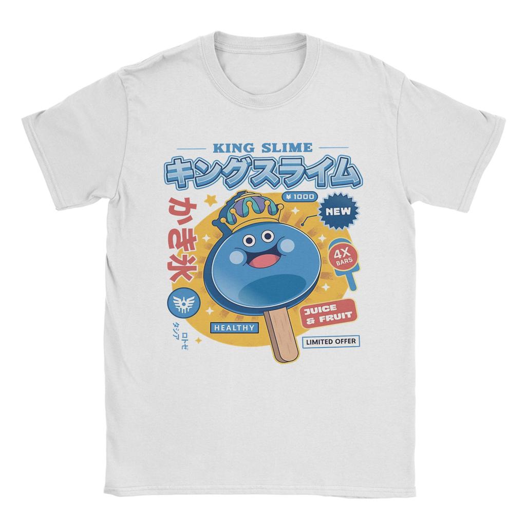 Unisex Women New Arrival Dragon Quest slime Tee T Shirt Cotton Tshirts Clothes
