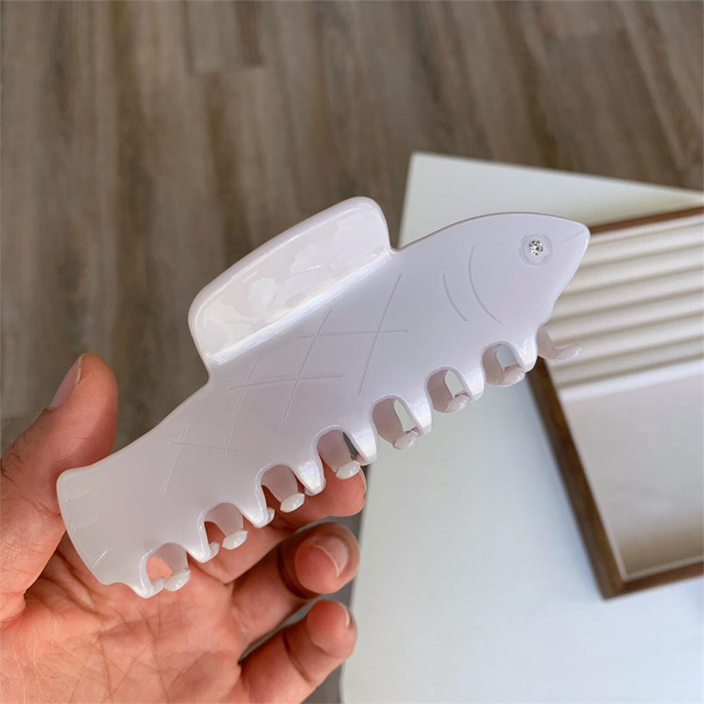 Shark Hair Claw Clips Ocean Theme Hair Jaw Clamps Cute Hair Catch Acetate Barrettes Strong Hold Hairpin for Girls