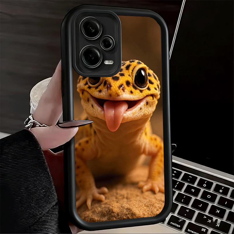 Чехол для телефона для Xiaomi Redmi Note 15 14 13 Pro Plus Ящерицы Гекконы Милый Питомец Оболочка 12S 11 11S 11T 5G 14S Мягкий Силикон Funda
