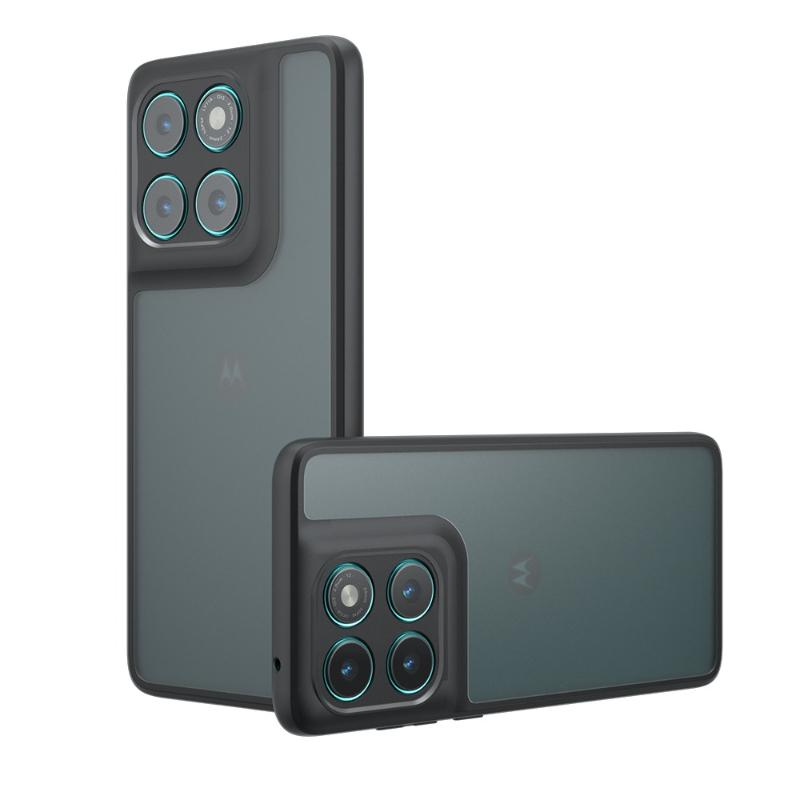 Противоударный матовый чехол для телефона для Motorola Moto G86 Power G96 G56 G85 G55 G35 Edge 60 50 Neo Жесткая задняя крышка Мягкий прозрачный чехол