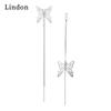 Lindon Copper Alloy Zircon Earrings Drop Earrings For Women Wedding Party Gifts