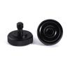 1/4" Dual Nuts Tripod Mount Screw Double Layer Thread Screw Mount Adapter Black Camera Screw Mount For Camera Flash
