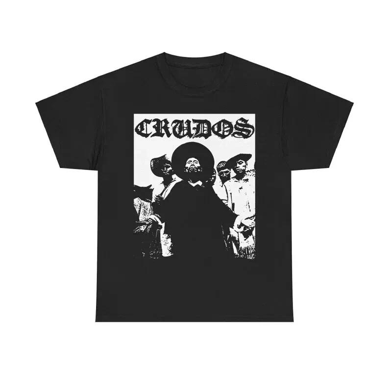 Футболка Los Crudos Хардкор Панк Винтаж Infest Charles Bronson Дистопия Disrupt