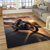Мотокросс Современный ретро мотоциклетный ковер ковер для спальни гостиной домашнего дивана украшения,детский игровой большой декоративный напольный коврик