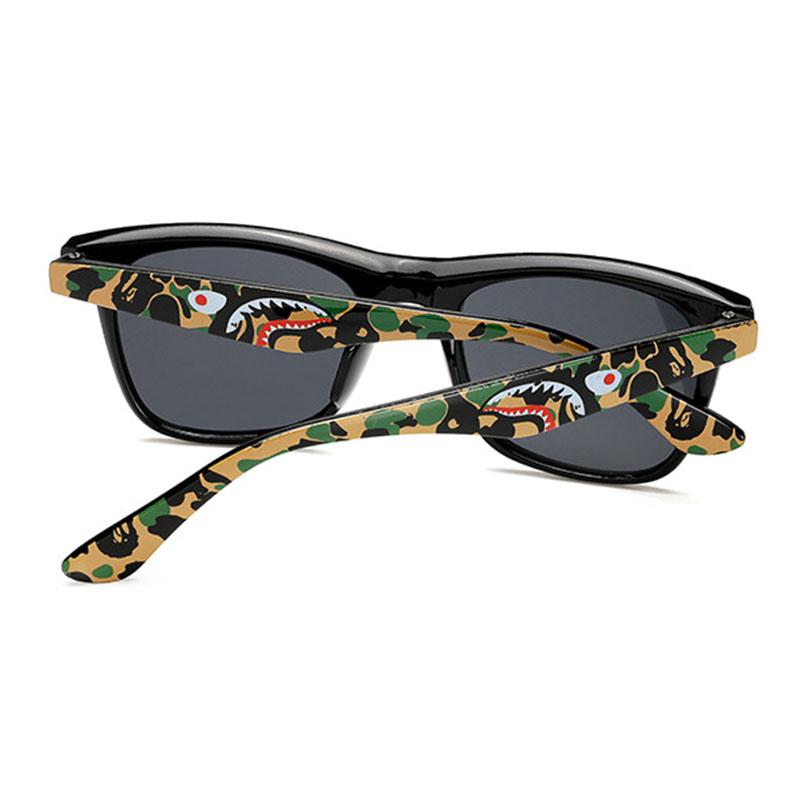 Fashion Sun Glasses UV400 Square Fashion Glasses Shades Goggles Shark Kids Sunglasses Girls Eyewear New Children Boys Cool