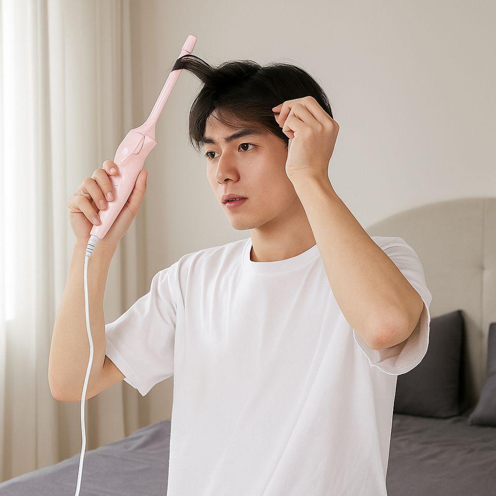 Rapid Heating Fast Heating Curling Iron Ceramic Coating Mini Curling Wand Salon