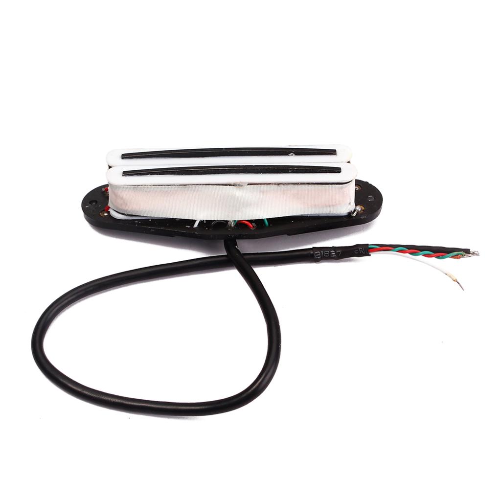 Гитарный звукосниматель-хамбакер с двумя высокопроизводительными катушками Hot Rail для Squier Strat, черный