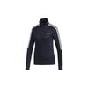 Adidas Stand Collar Casual Sports Jacket International Edition Women Outerwear Dark-Blue FL0171