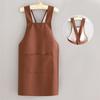 Stain-proof Household Work Apron X-Back Waiter Sleeveless Apron Kitchen Cooking Apron Garden