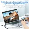 Карта захвата видео для игр Type C+USB на HDTV 4K 30 Гц 1080P 60 Гц Регистратор Видеокамера для видеоигр Конвертер с низкой задержкой