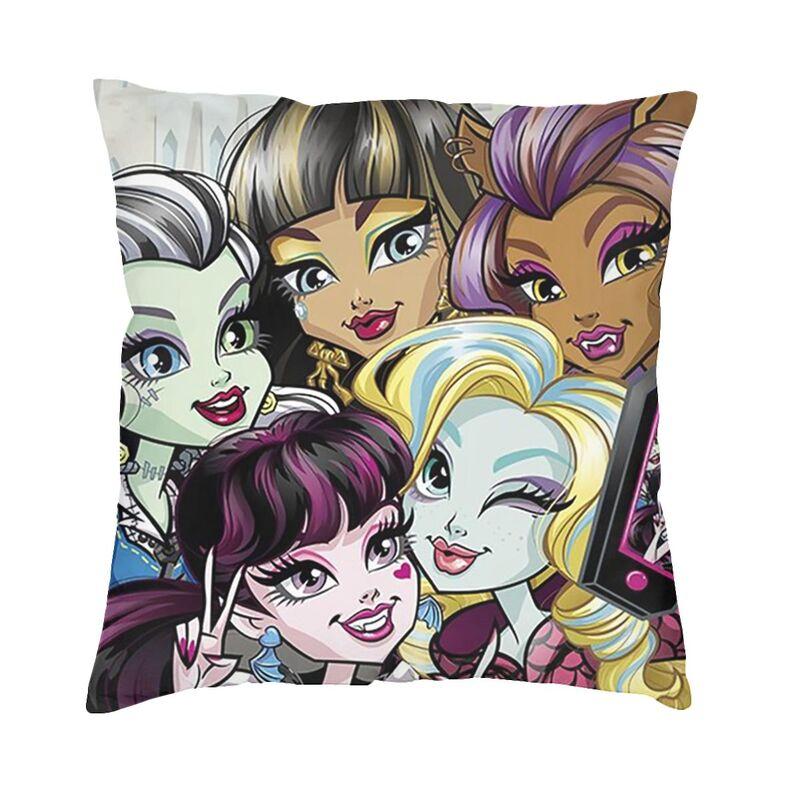 Дракулаура девушка Monster High Роскошные пледы наволочки домашний декор мультфильм анимация ТВ автомобиль наволочка