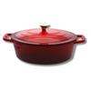 Cherry Red Enameled Cast Iron Casserole Dish 33 Cm 5 L Ref. 3073326