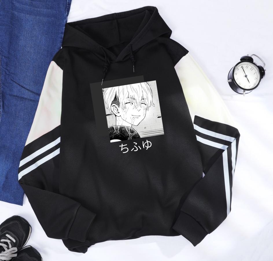 Kawaii Chifuyu Matsuno Tokyo Revengers японские аниме-толстовки для мужчин и женщин с длинным рукавом модная хип-хоп свободная толстовка