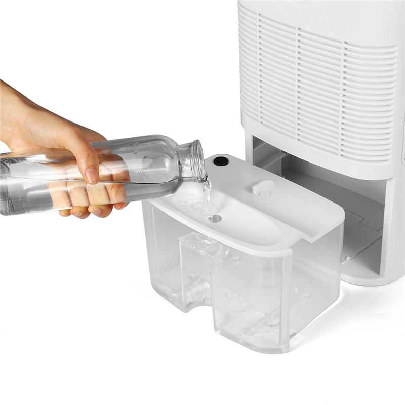 100 Вт 2,5 л Электрический осушитель воздуха Сушилка для дома Индикатор заполнения водой Аварийный сигнал Экран Поглотитель влаги Охлаждающий осушитель воздуха