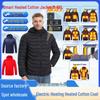 Men's Smart USB-Heated Winter Jacket with 21-Zone Temperature Control