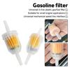 10pcs Motorcycle Oil Filter Inline Gas Fuel Filter Gasoline Filters Tool For Scooter Motorcycle Moped Scooter Dirt Bike ATV